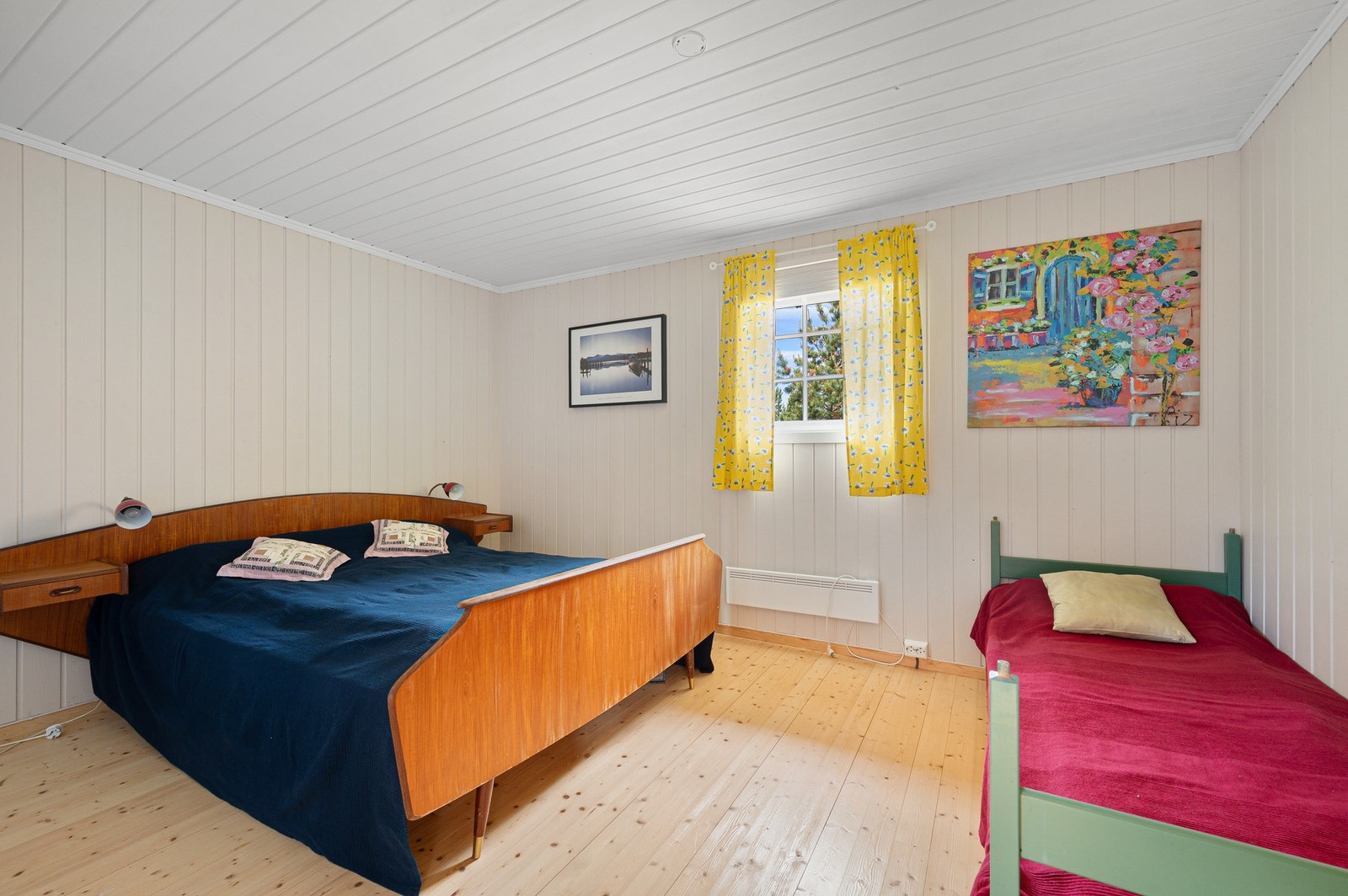 Rom 2 i annekset er innredet som soverom, men er ikke godkjent for varig opphold. Galleribilde