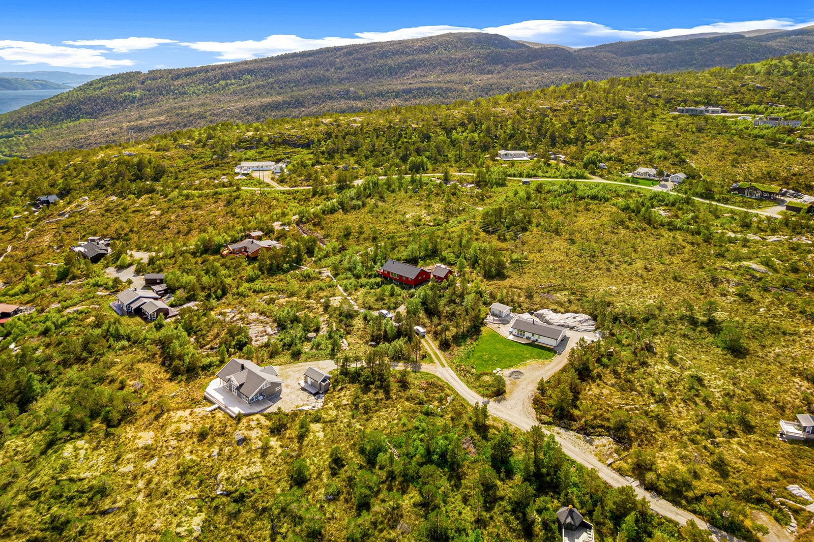 Dronebilde. Galleribilde
