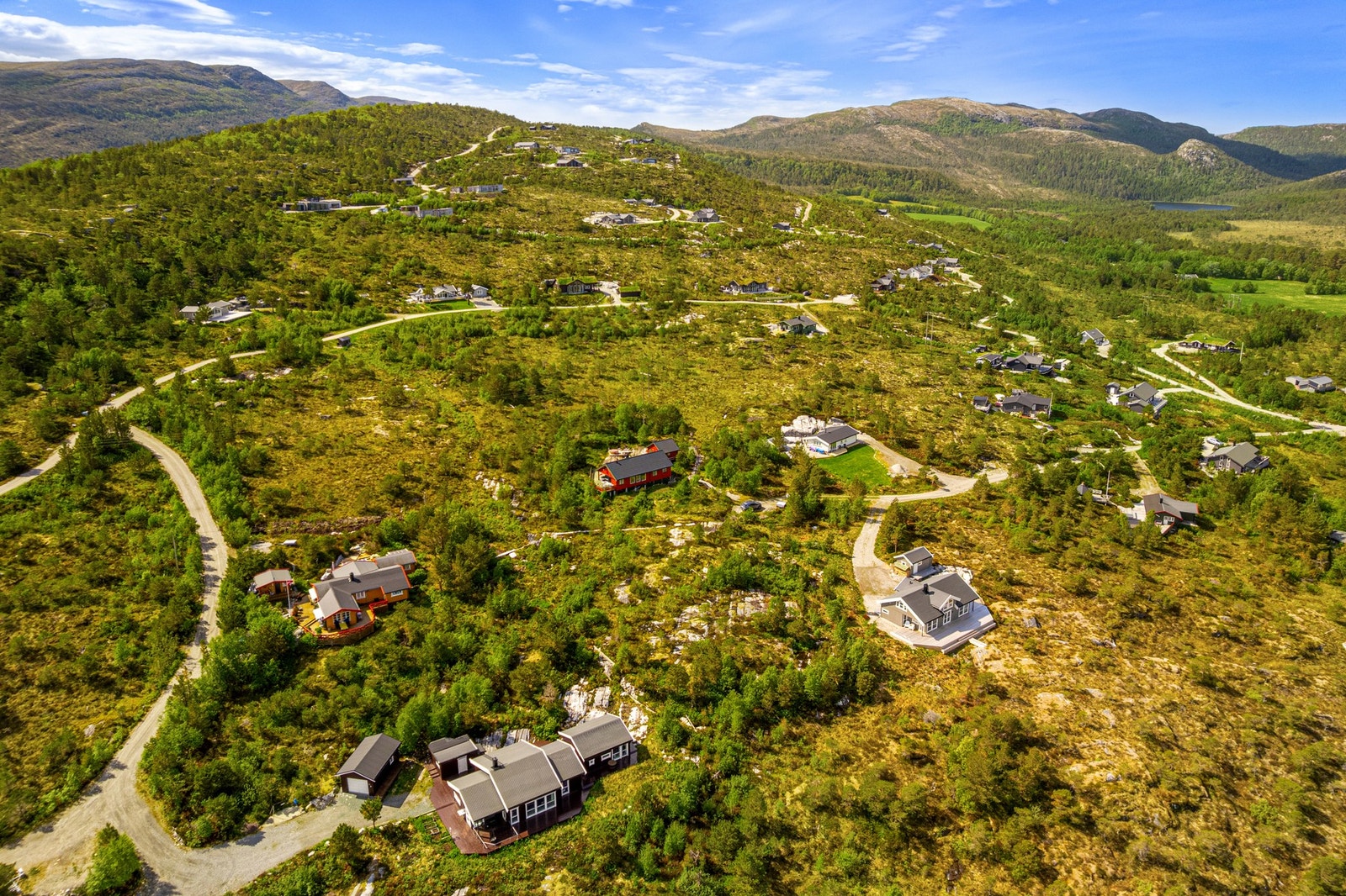 Dronebilde. Galleribilde