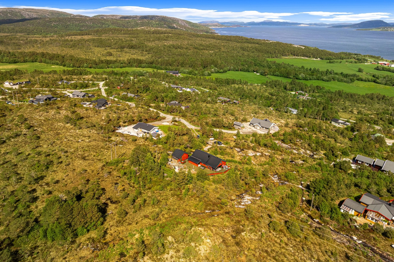 Dronebilde. Galleribilde