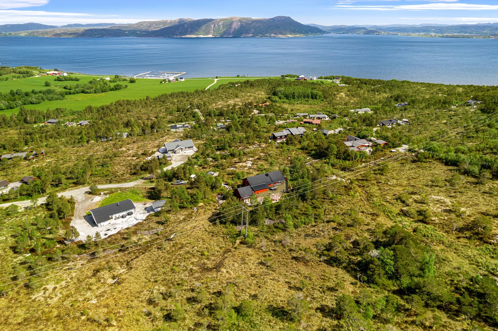 Dronebilde. Galleribilde