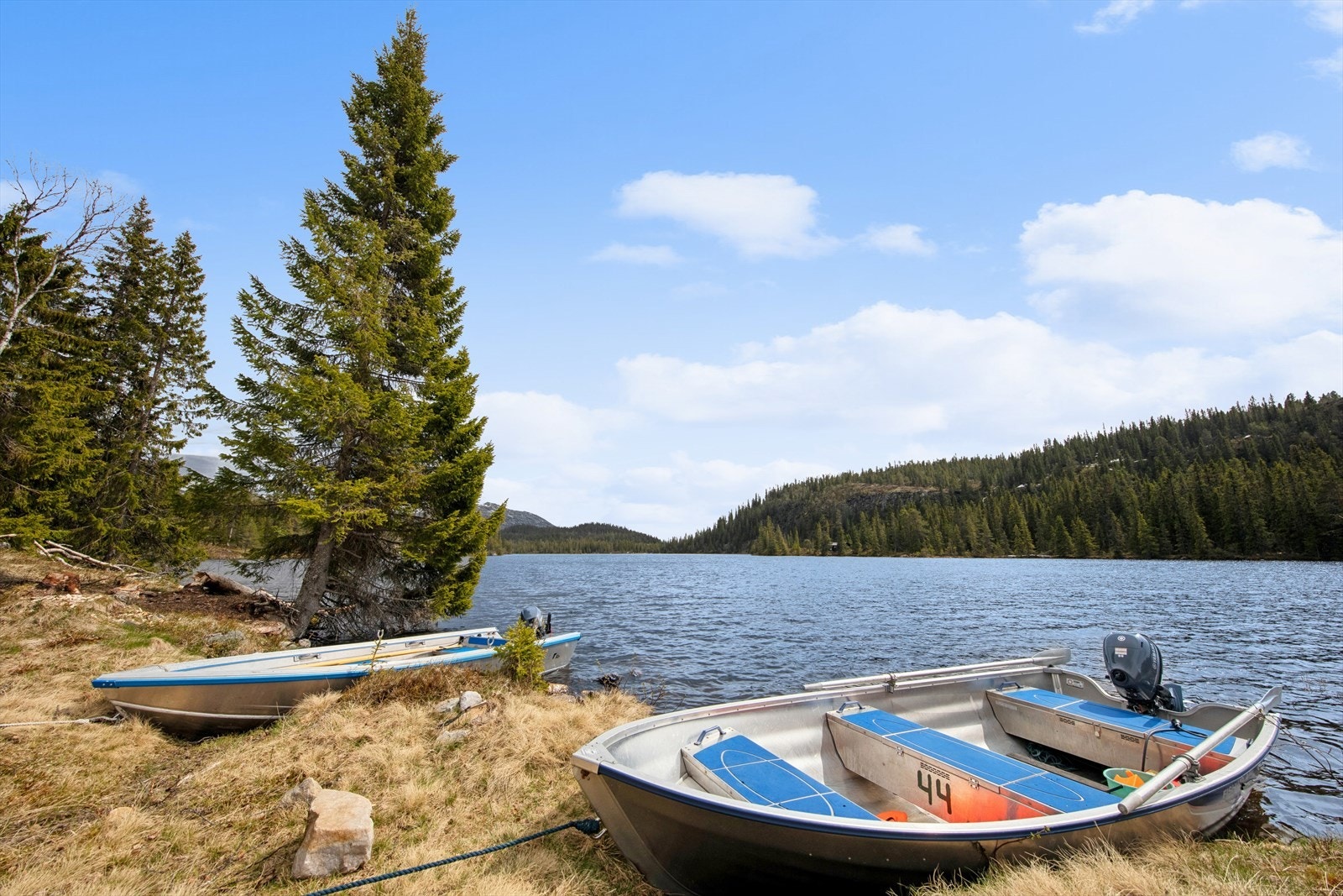 Båtplassen ved hytta. Galleribilde