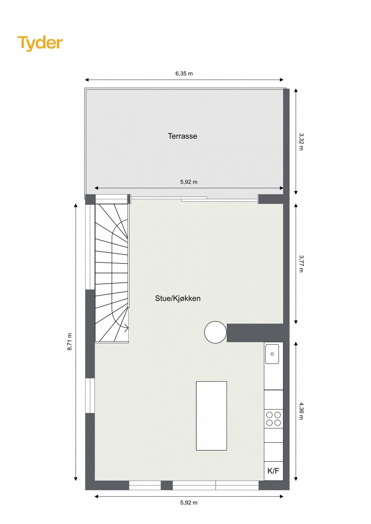 Plantegning 2.etasje. Galleribilde