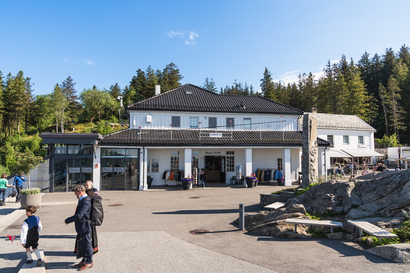 Det er mulighet for kjøp av årskort på Fløybanen. Galleribilde