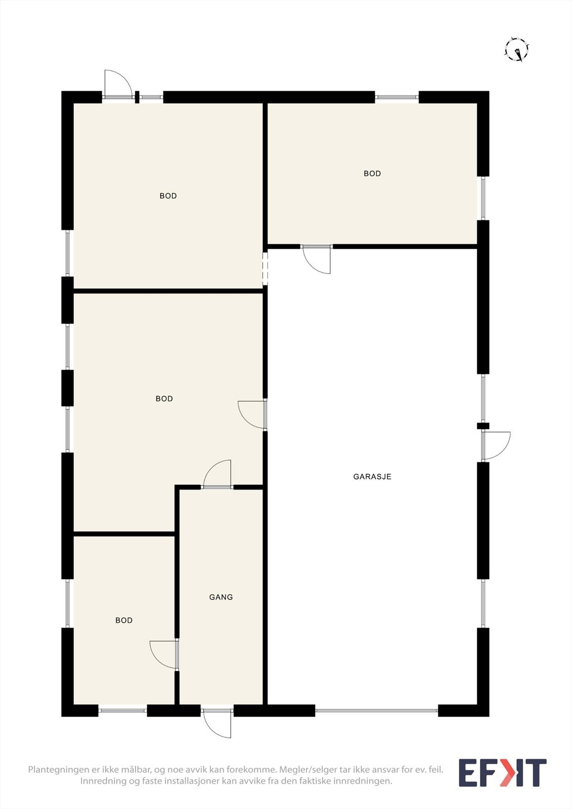 Plantegning verksted/låve Galleribilde