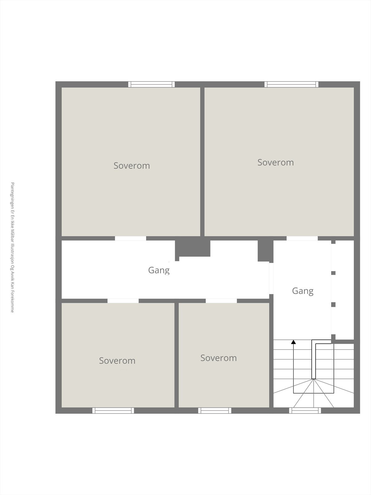 Planskisse 2. etasje Galleribilde