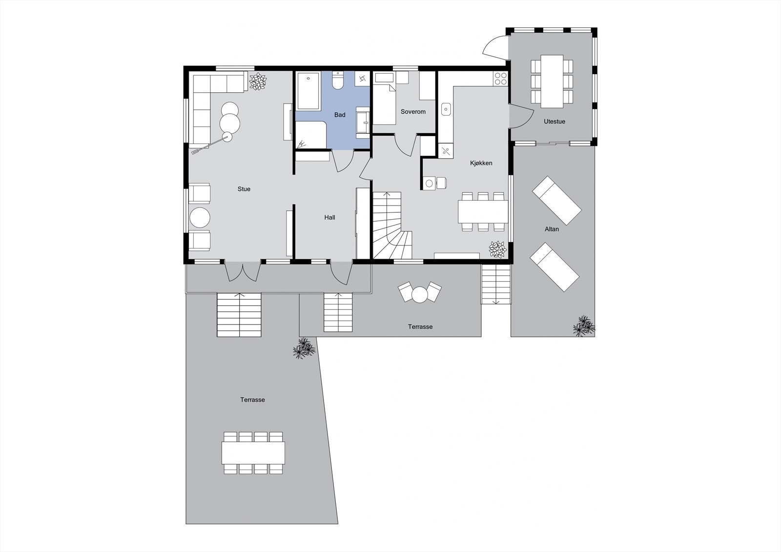Fosnavegen 315 - Hovedetasjen Galleribilde