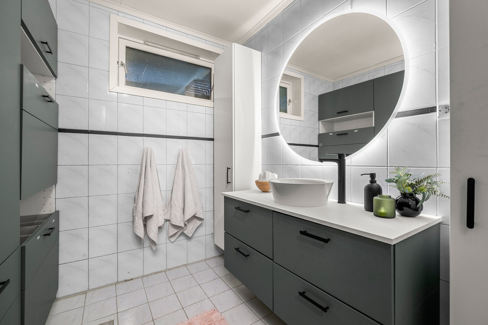 Badet er på 7,5 kvm Galleribilde