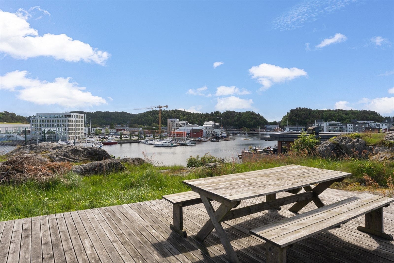 Nydelig utsikt over maritime omgivelser Galleribilde