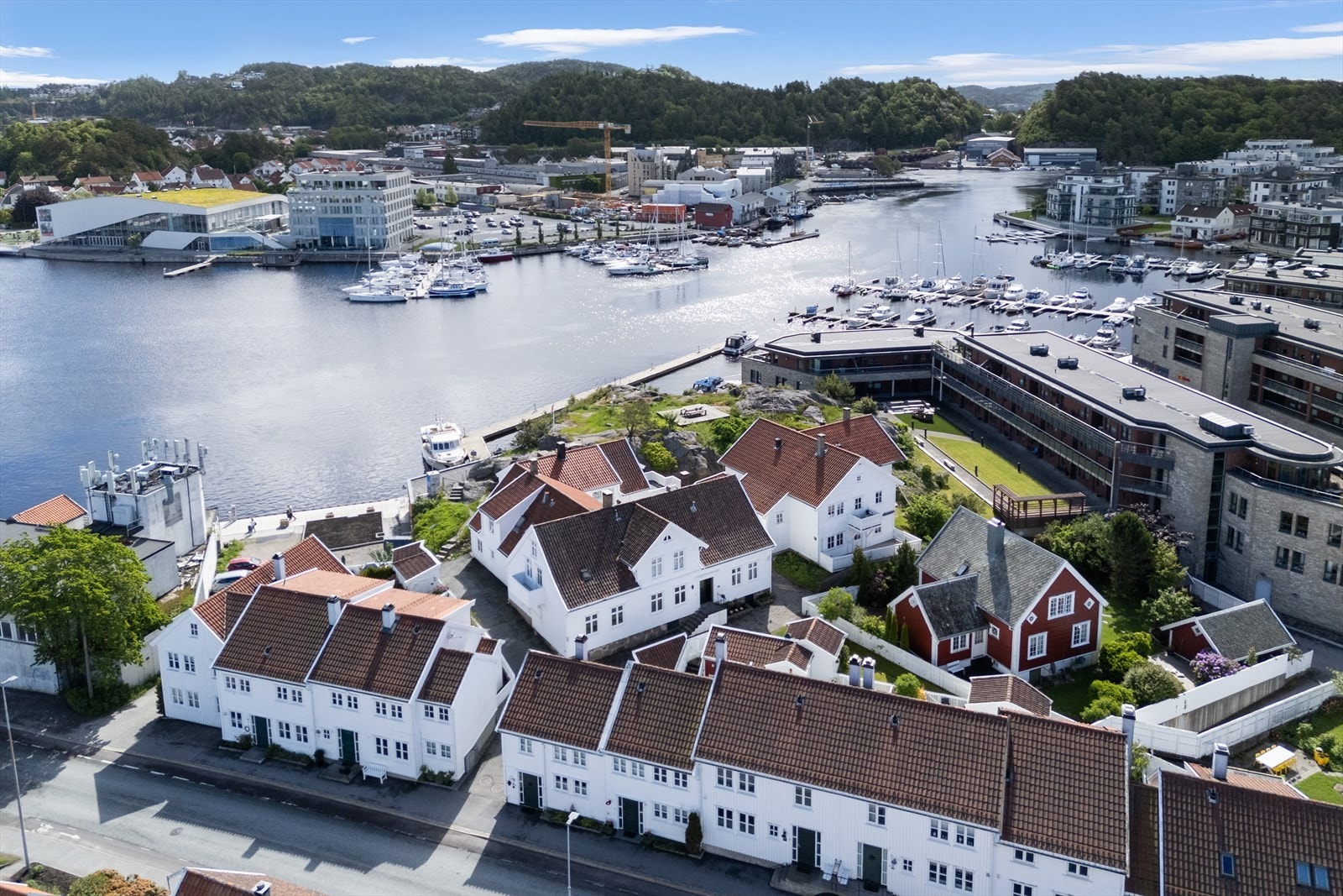 Dronefoto Galleribilde