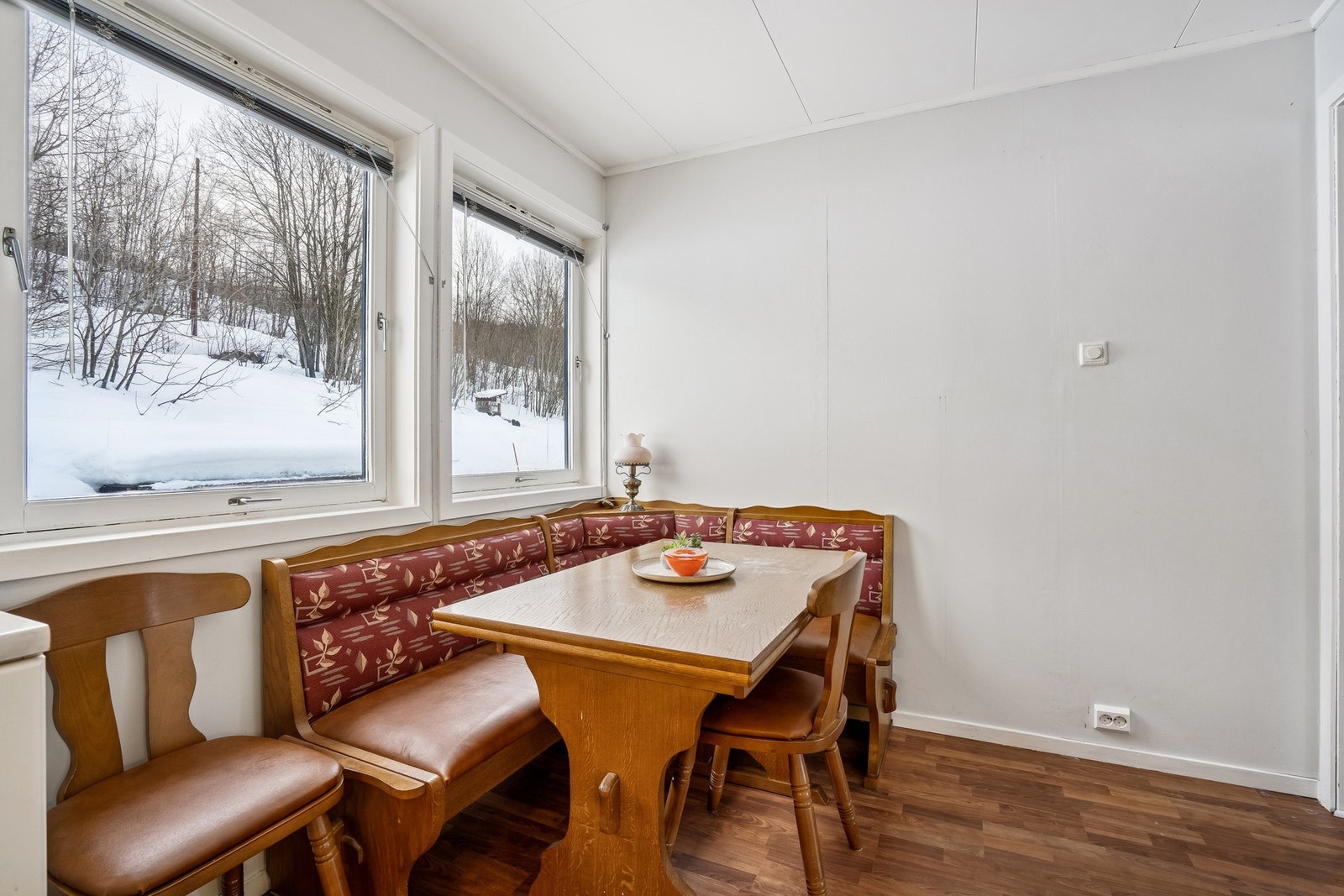 Spisekroken er et naturlig samlingspunkt for måltider. Galleribilde