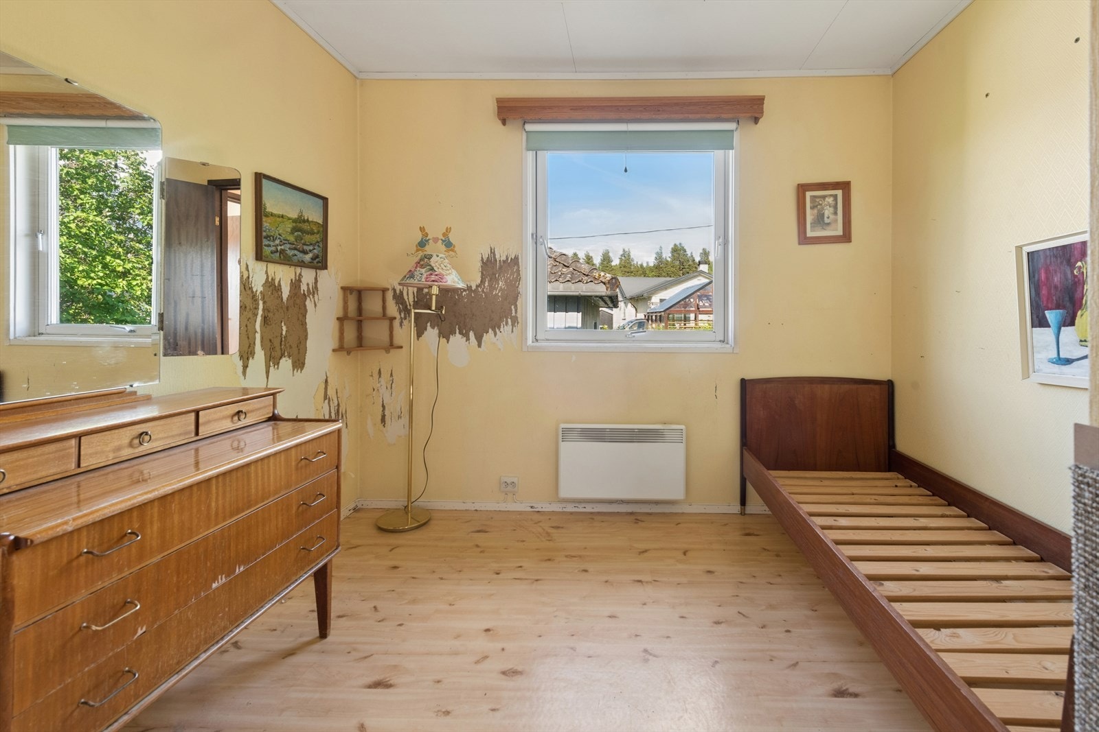 Det er god størrelse på 2 av soverommene. Galleribilde