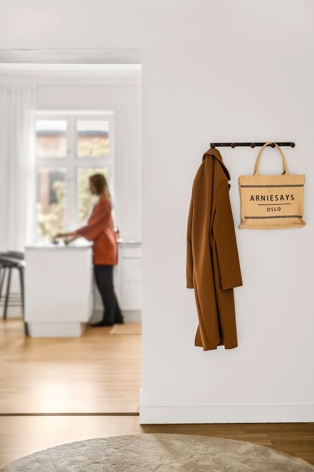 To boder i fellesarealene samt dele-bod gir svært gode oppbevaringsmuligheter Galleribilde