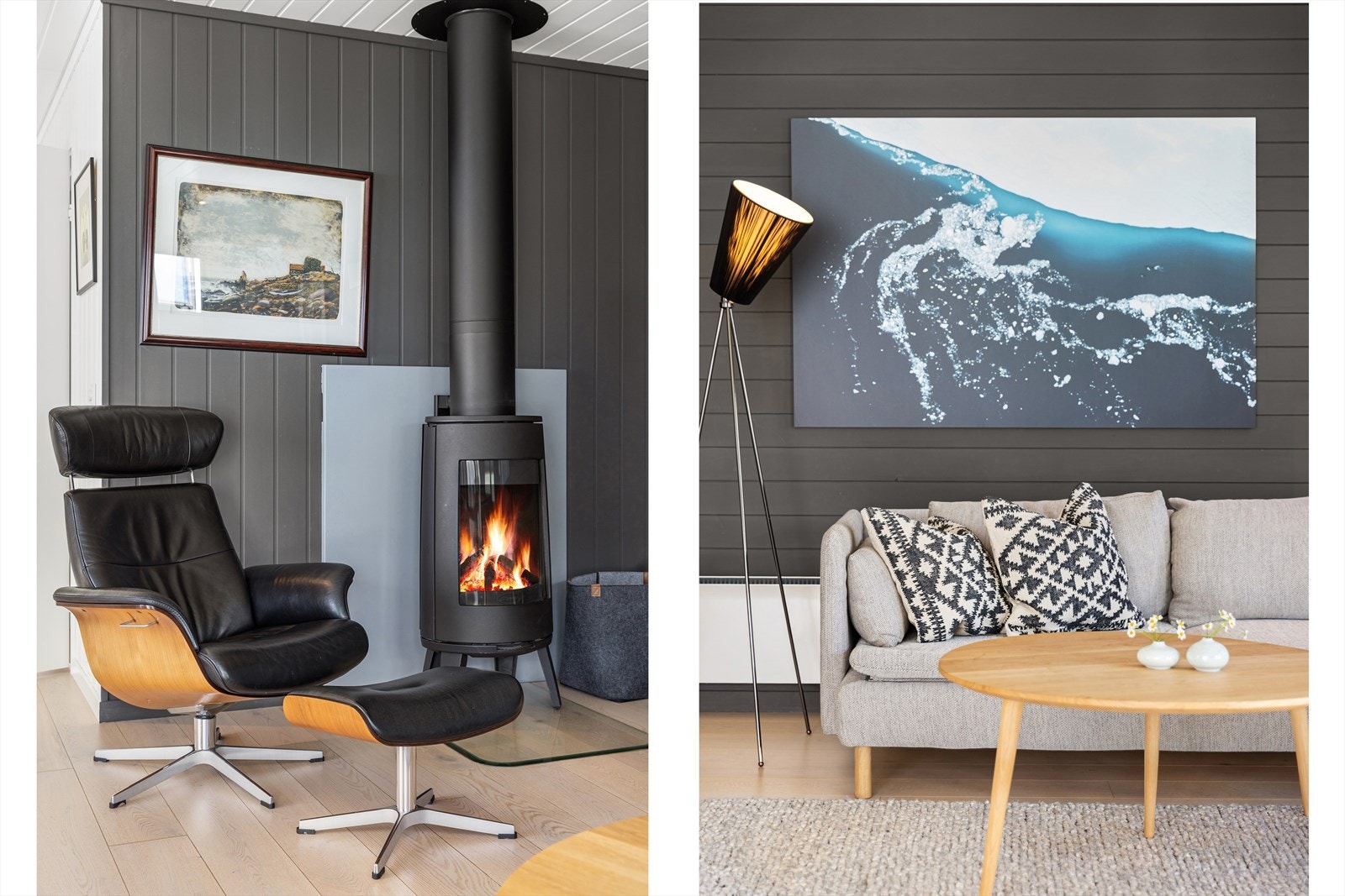 På kjølige dager blir dette et naturlig samlingspunkt som skaper ekstra hygge og en følelse av velvære. Galleribilde