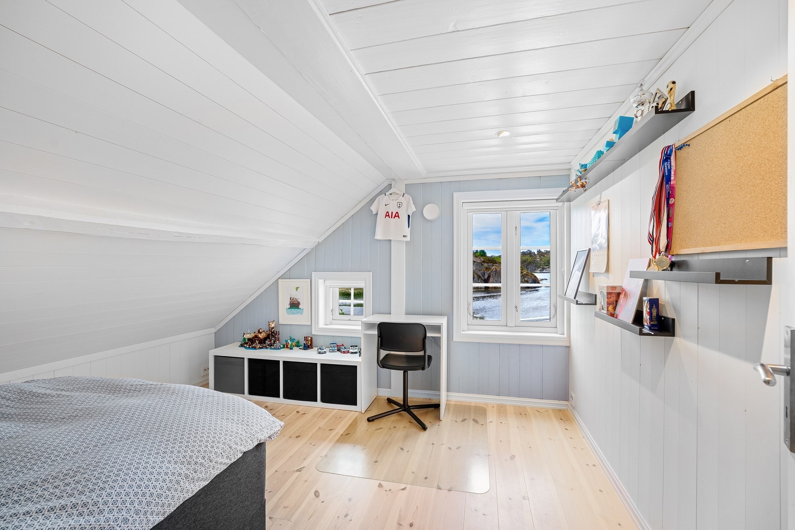 Soverom 1 - Plass til seng og tilhørende møblement. Galleribilde