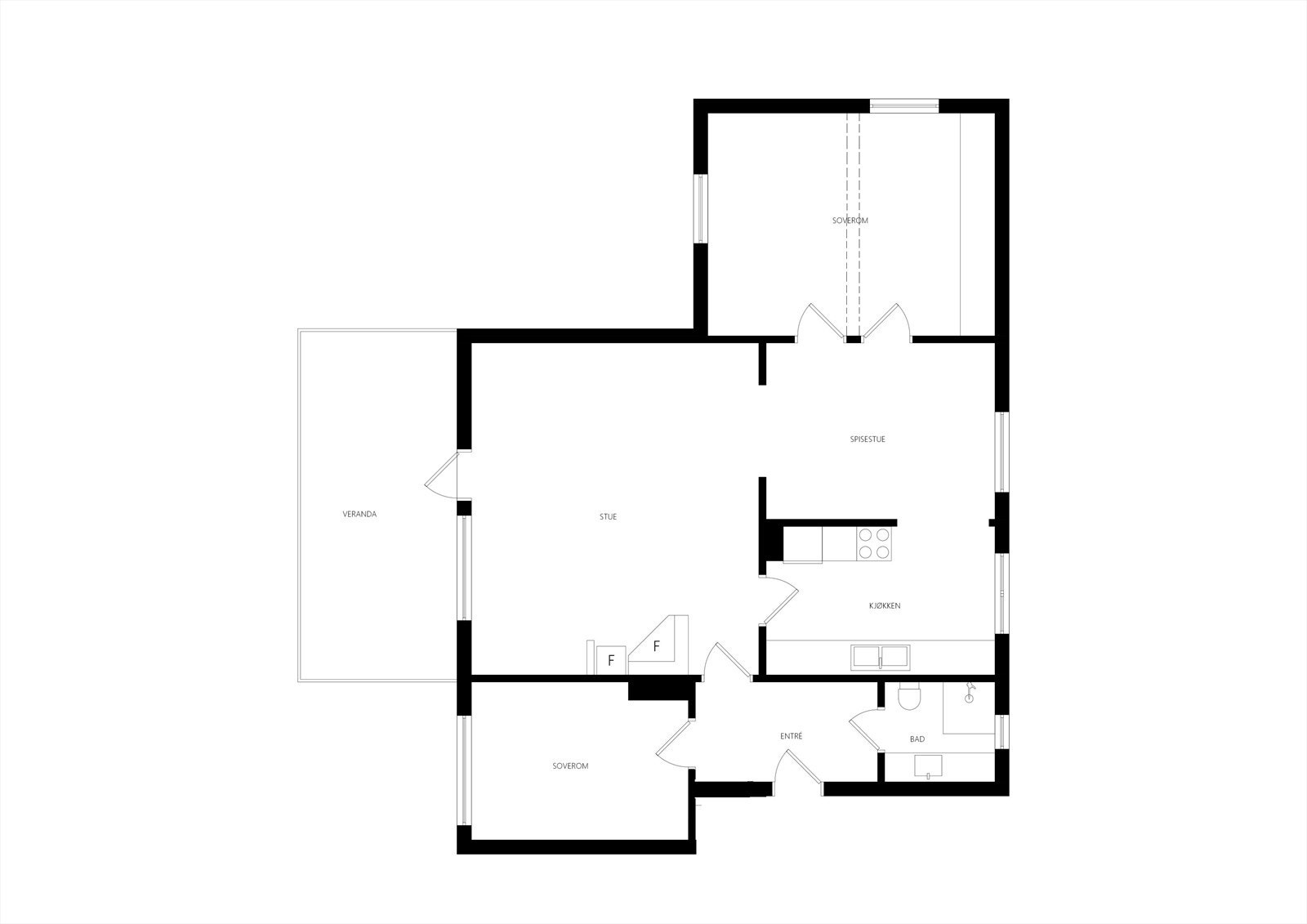 Plantegning Kjonejordet 8 Galleribilde