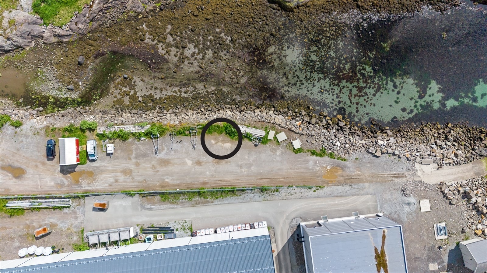 Ca. estimert plassering av tomten. Galleribilde