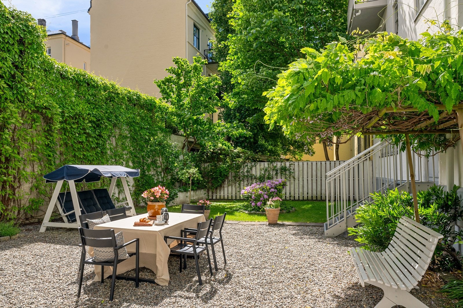 Her kan du nyte fine stunder med familie og venner. Galleribilde