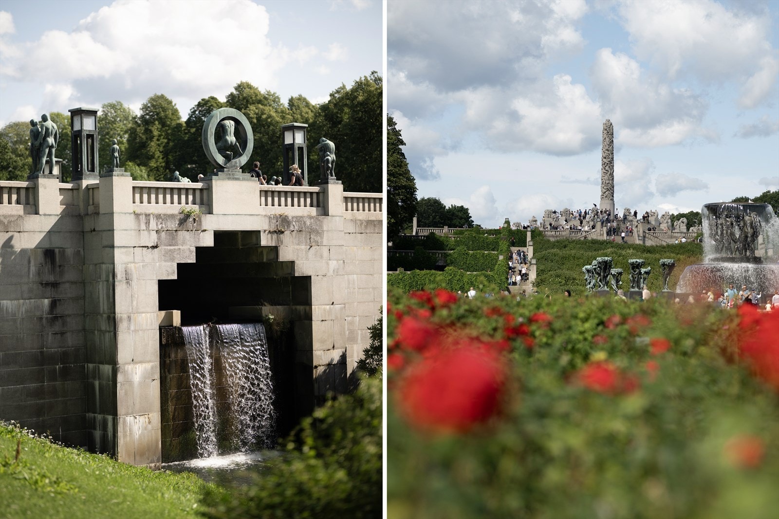 Leiligheten ligger med ca. 200 meters gange til Frognerparken og Vigelandsparken. Galleribilde