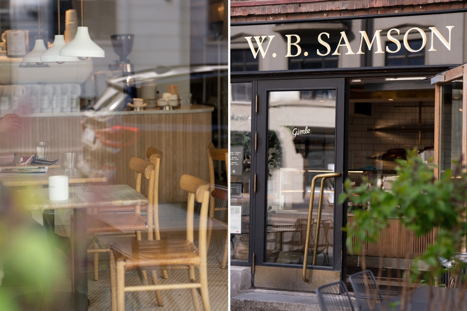 W. B. Samson i ca. 7 minutters gange med et riktig tilbud av diverse lunsj etc. Galleribilde