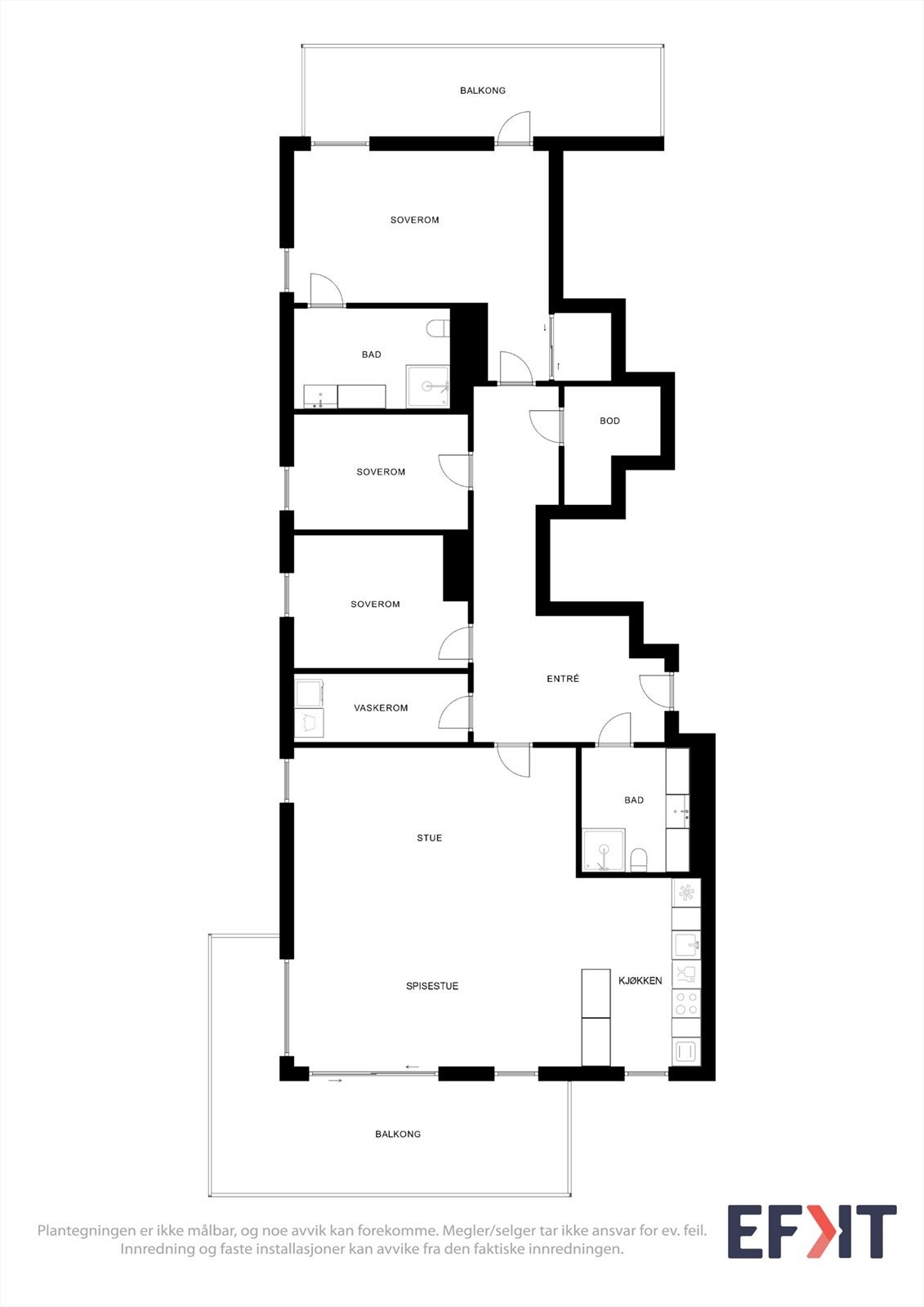Plantegning Galleribilde
