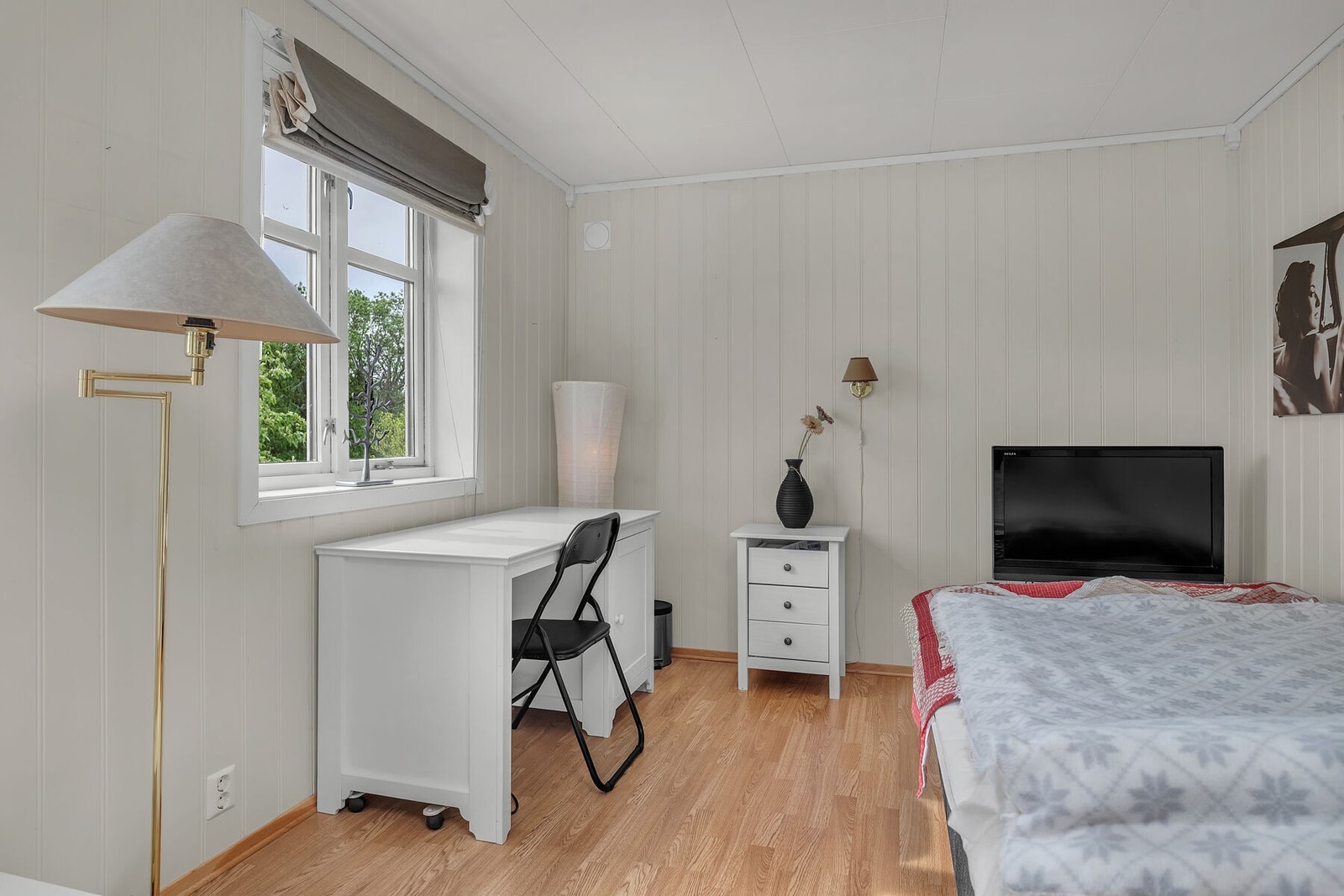 Det tredje soverommet egner seg godt som barnerom, gjesterom eller kontor. Galleribilde