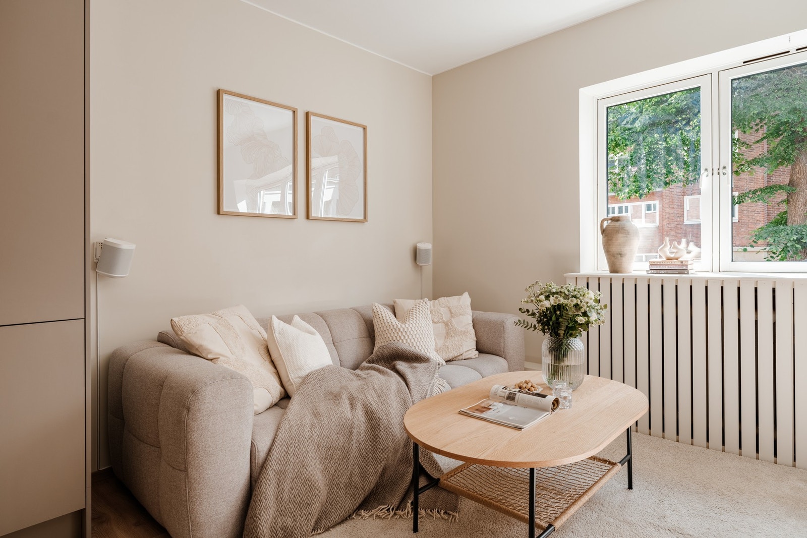 Boligen har listefrie karmer og terskler. Galleribilde