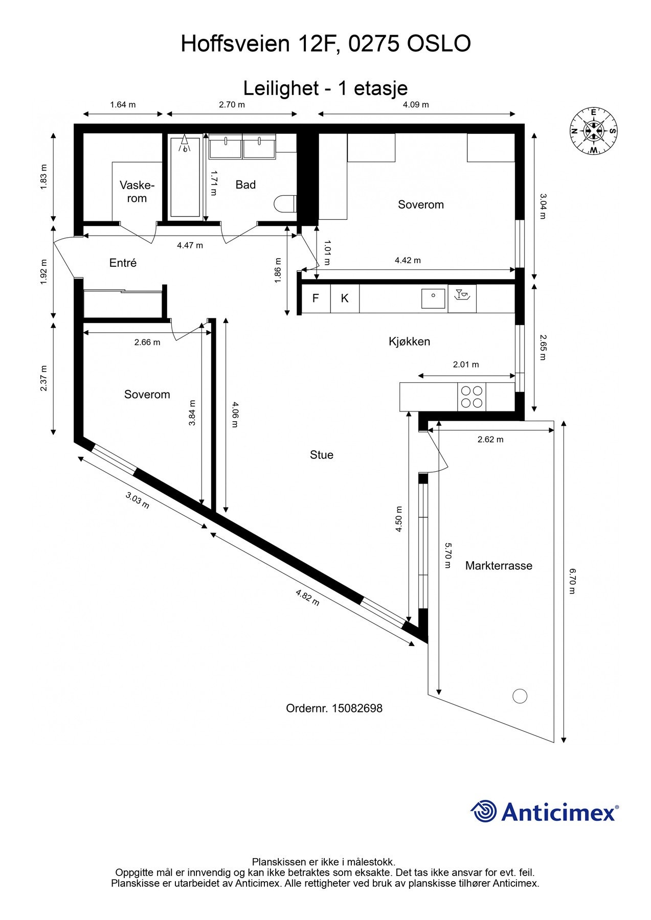Planskisse Galleribilde