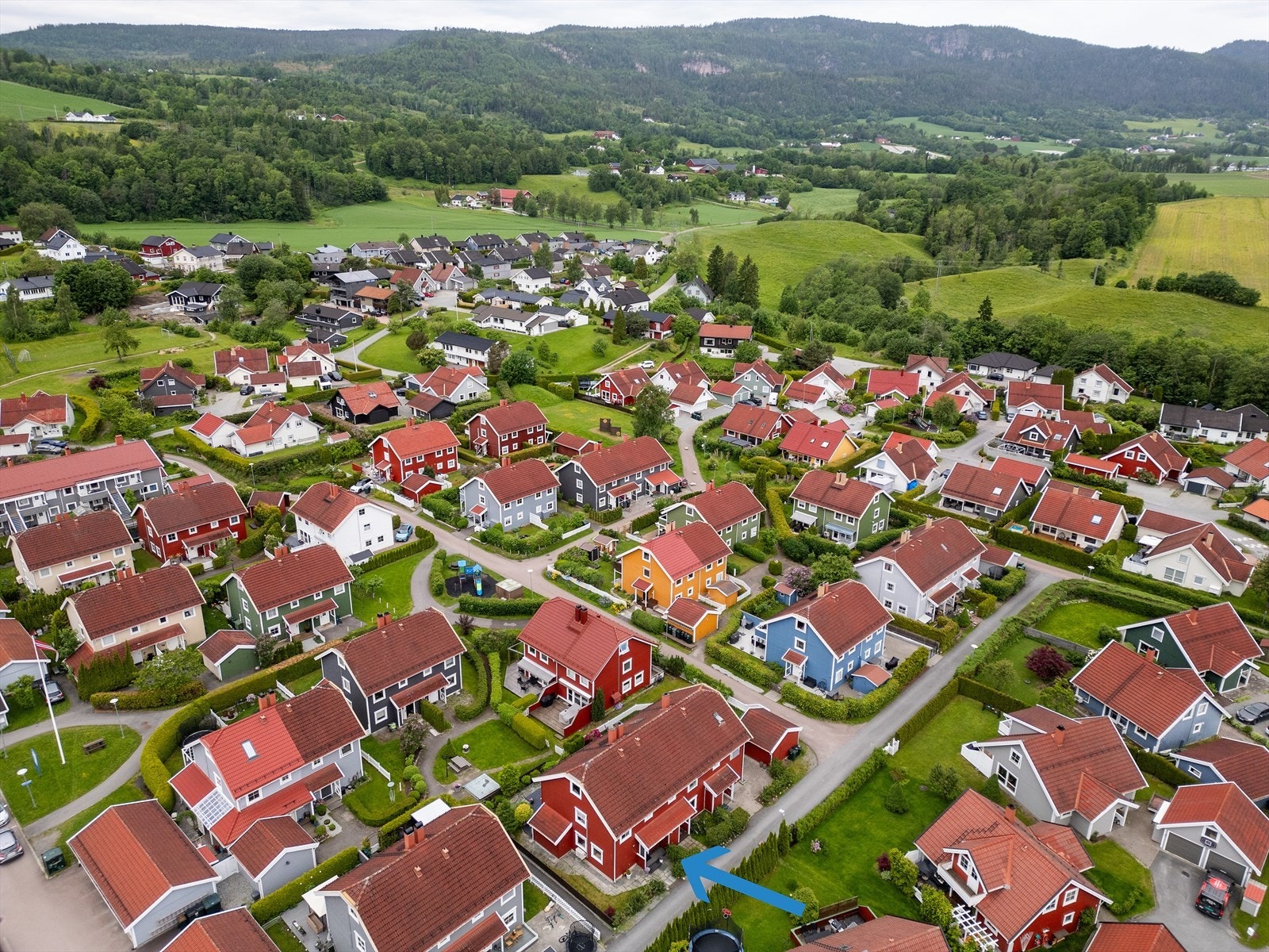 Barnevennlig og hyggelig boligområde. Galleribilde