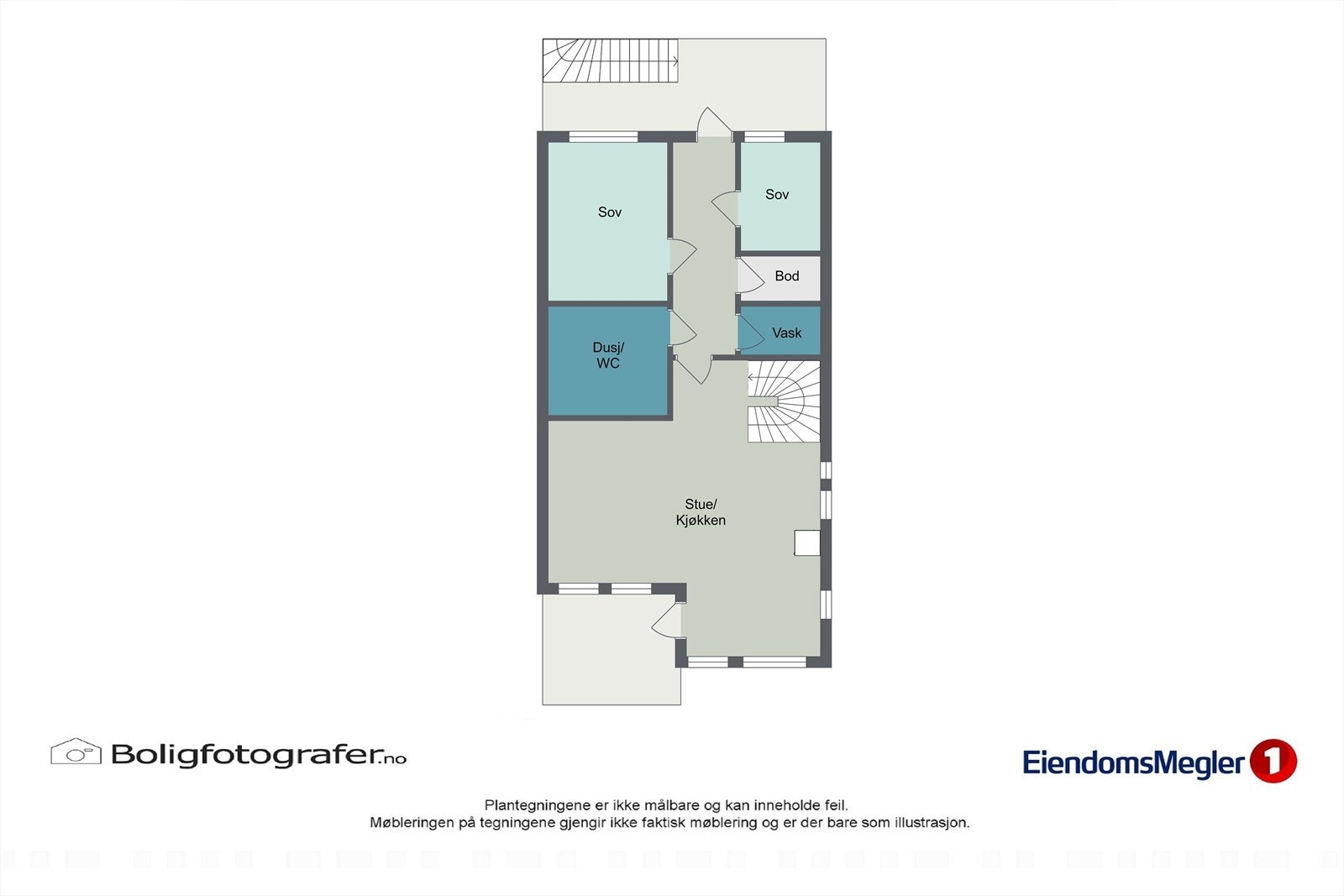 Plantegning 2. etasje. Galleribilde