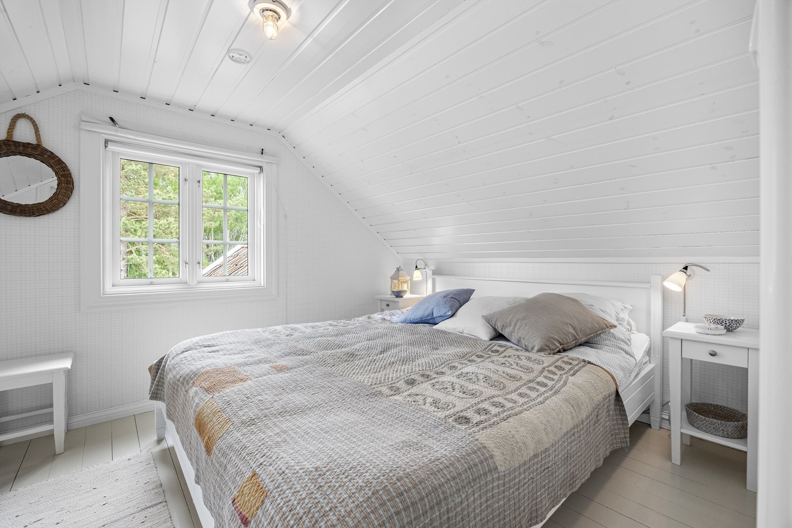 Loftsetasjen består av gang med plassbygde skap, bod og 3 soverom. Galleribilde