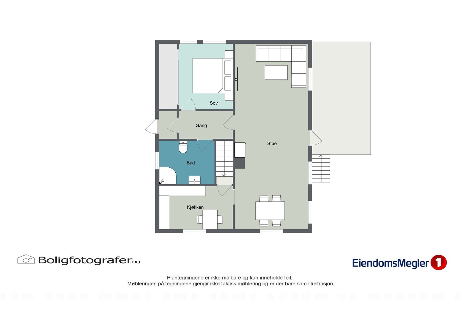 Plantegning hovedetg. Galleribilde