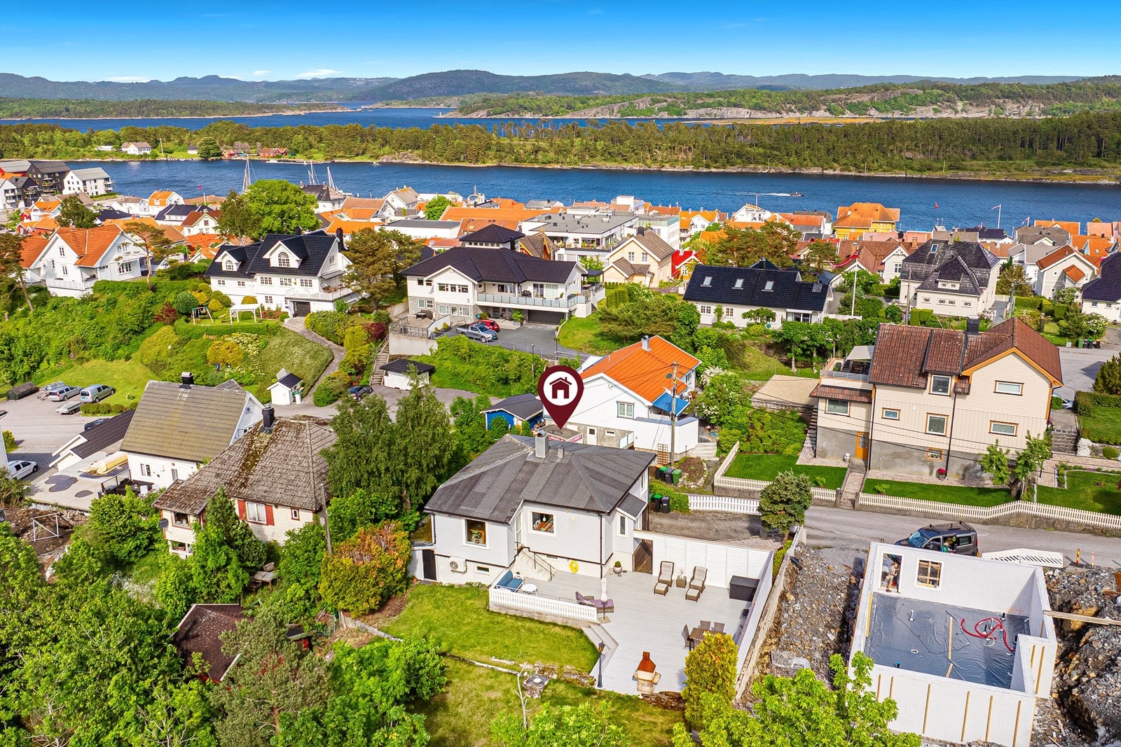 Dronefoto Galleribilde