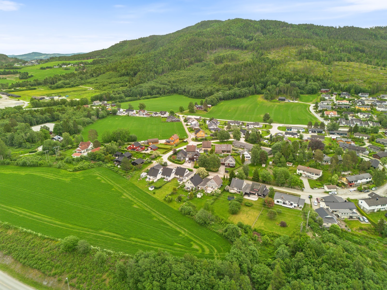 Trygg og fin gang- og sykkelveg hele veien til sentrum Galleribilde