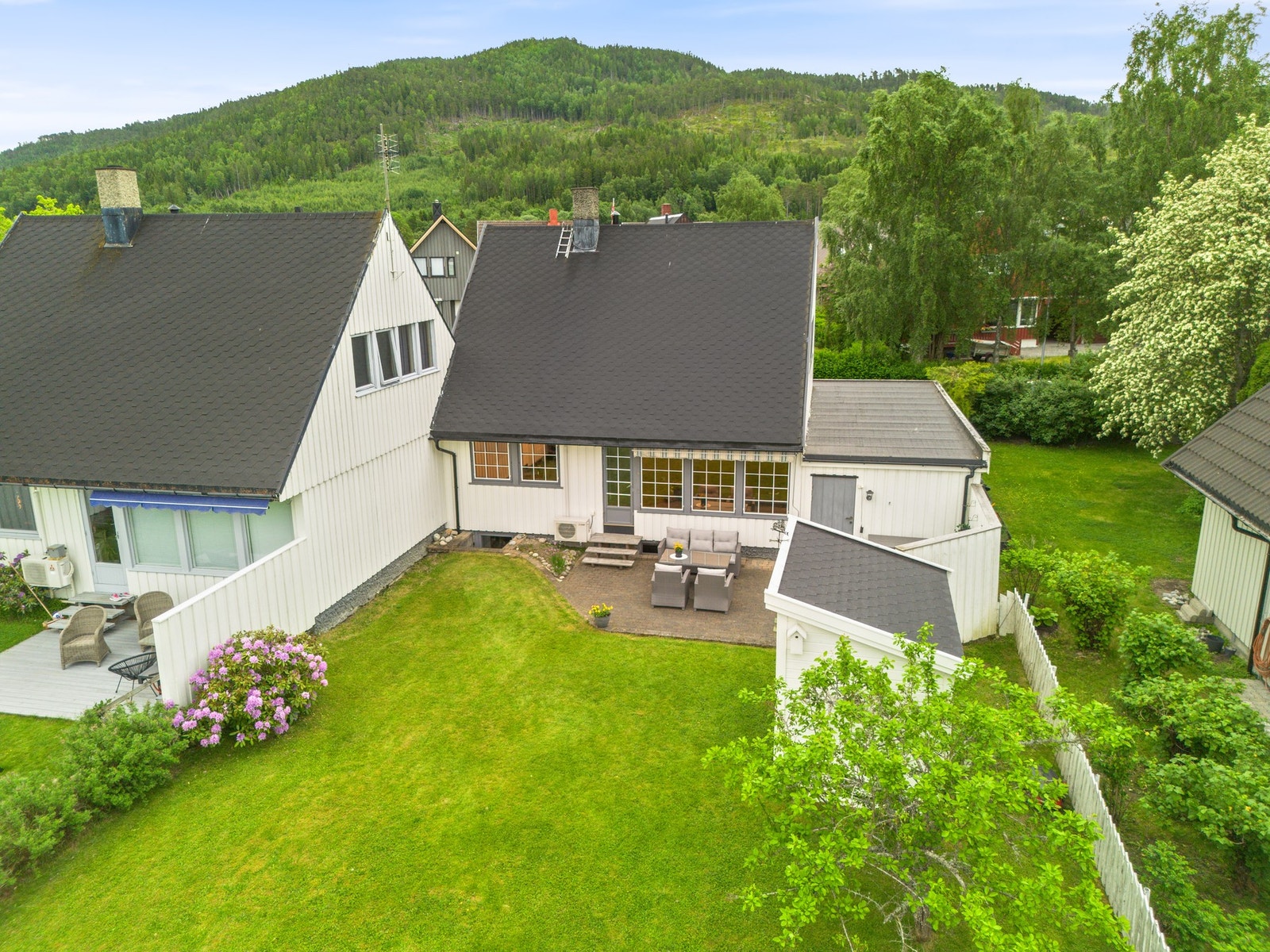Privat uteområde Galleribilde