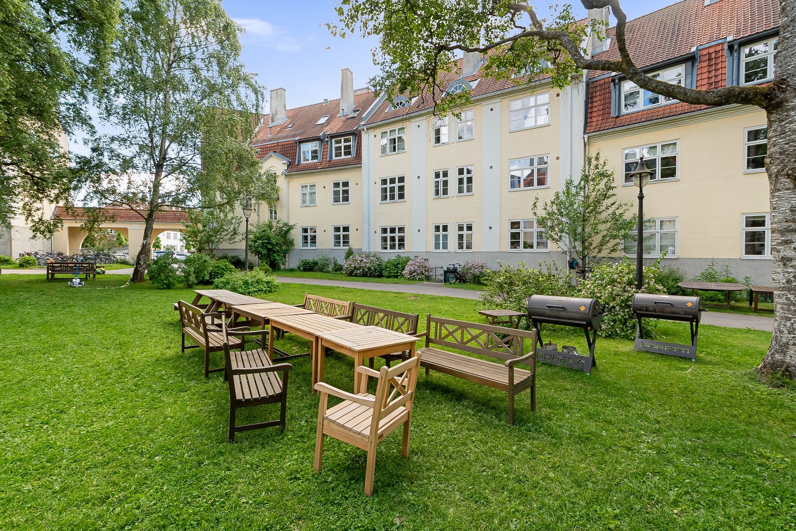 Selgers ord: Bakgården er et kapittel for seg selv, og en stor grunn til at området er så høyt elsket og har blitt så populært. Galleribilde