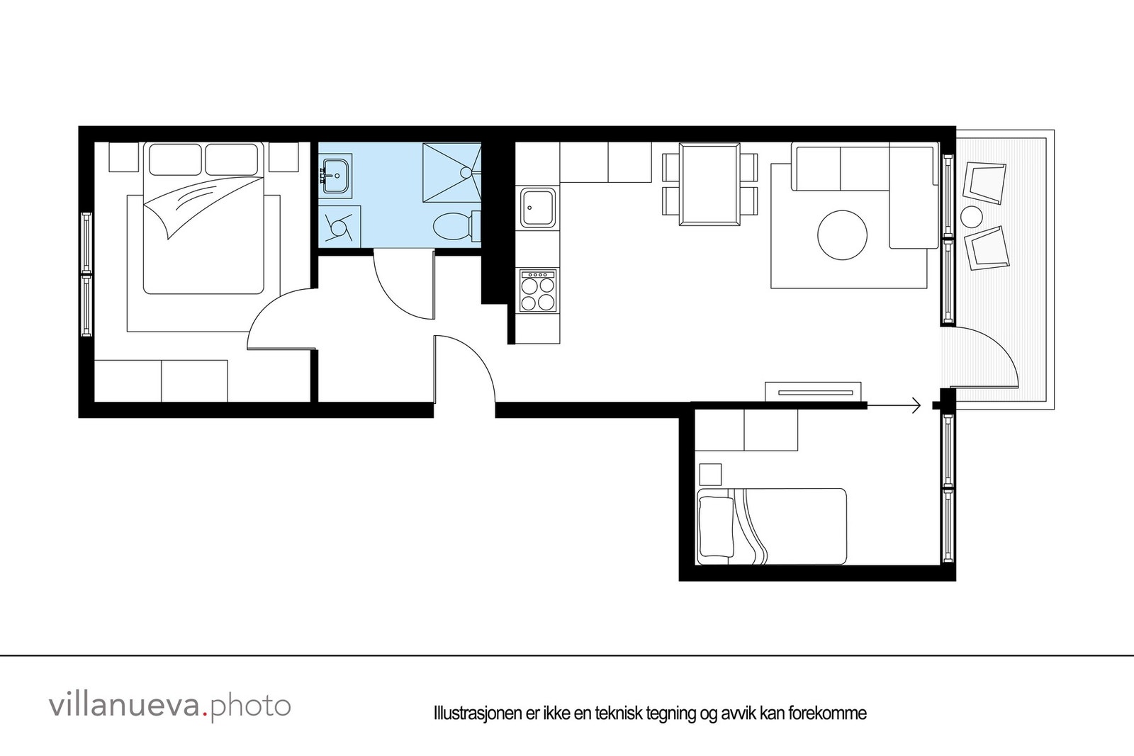 Plantegning (Ikke målbar). Galleribilde