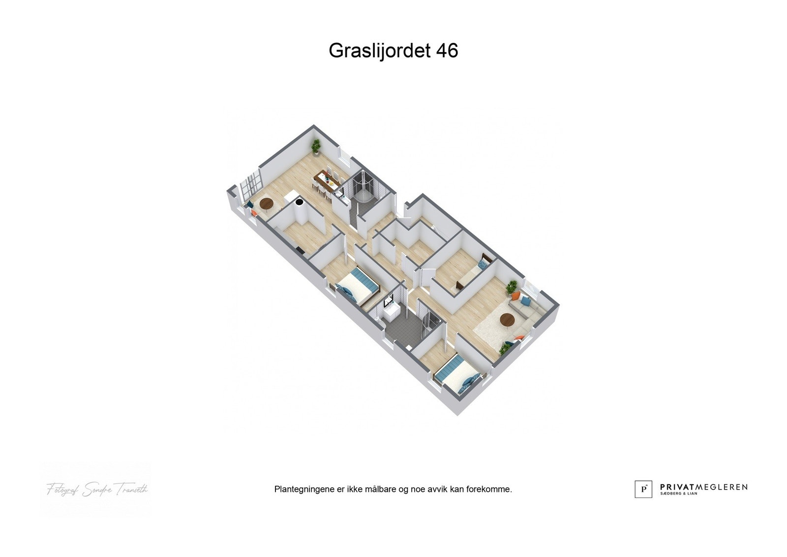 Plantegning 1. etasje - ikke målsatt, kun en illustrasjon. Galleribilde