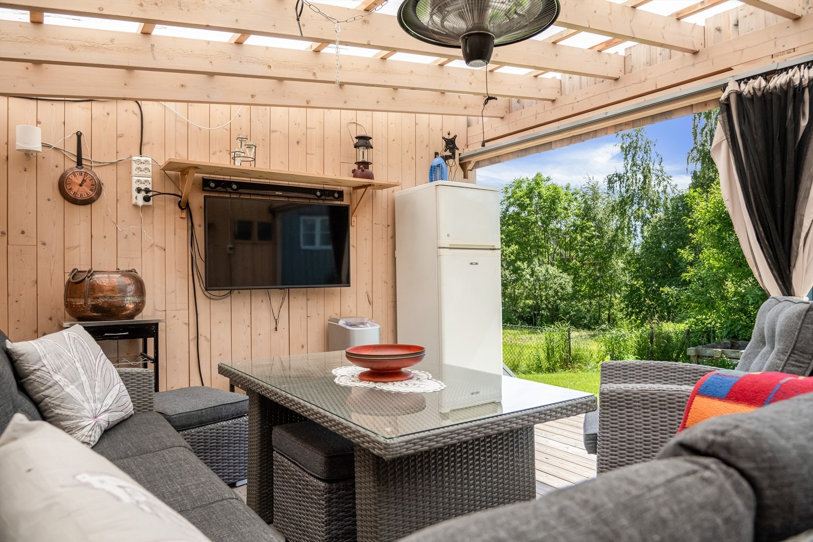 Her kan du nyte rolige sommerdager. Galleribilde
