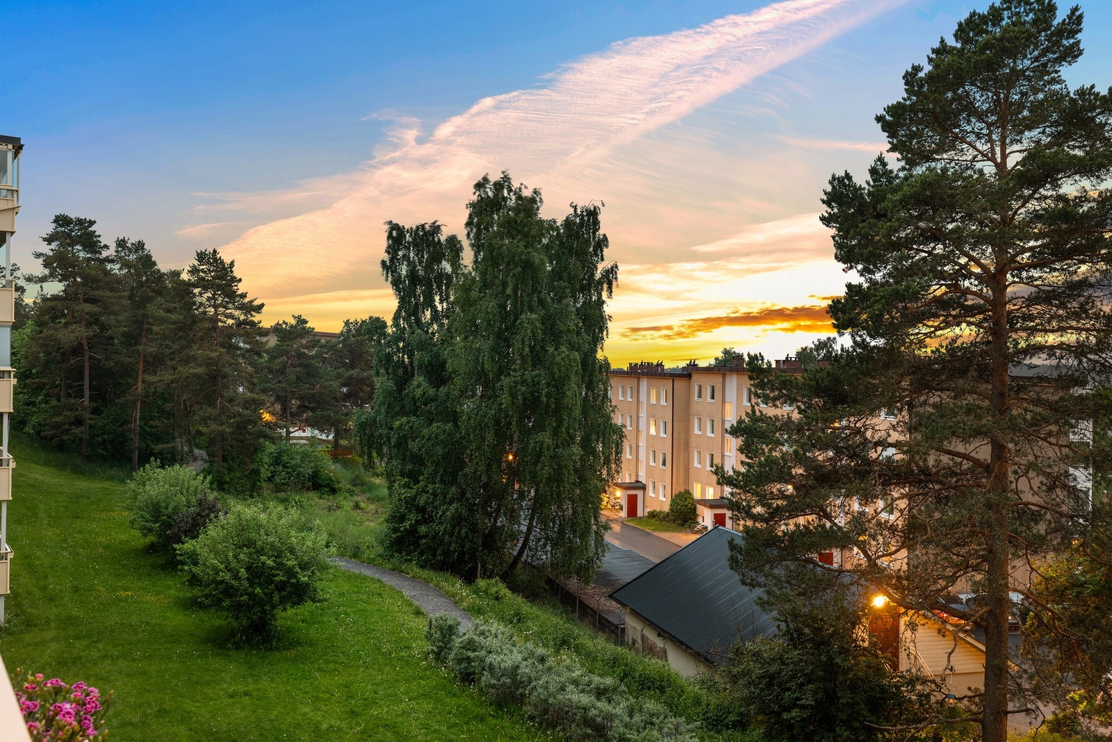 Utsikten utenfor og utover horisonten Galleribilde