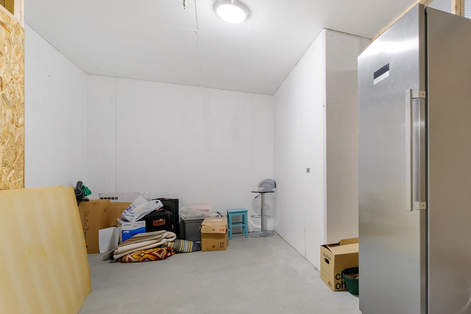 Tilhørende bod i underetasjen. Galleribilde
