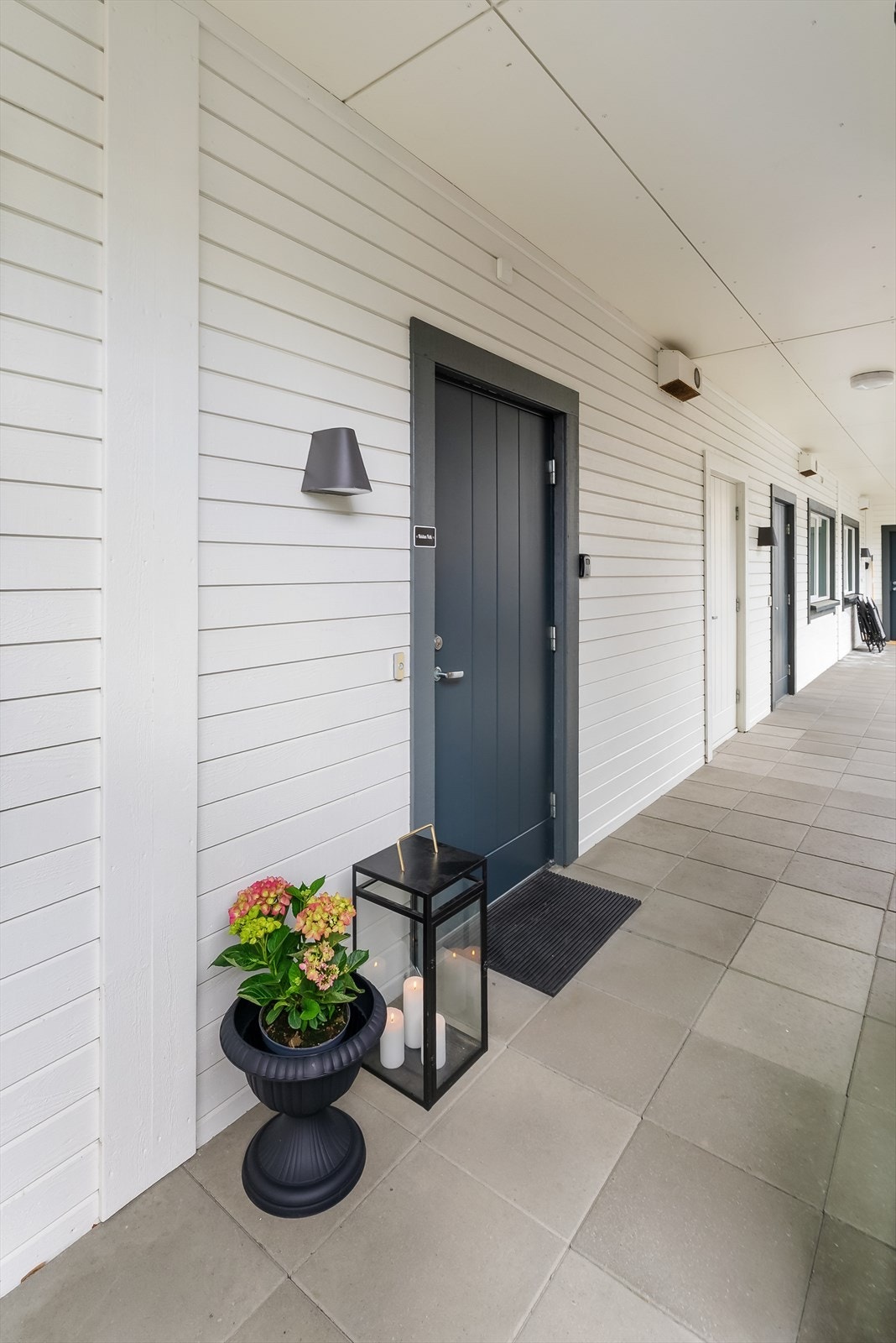 Overbygget inngangsparti. Galleribilde