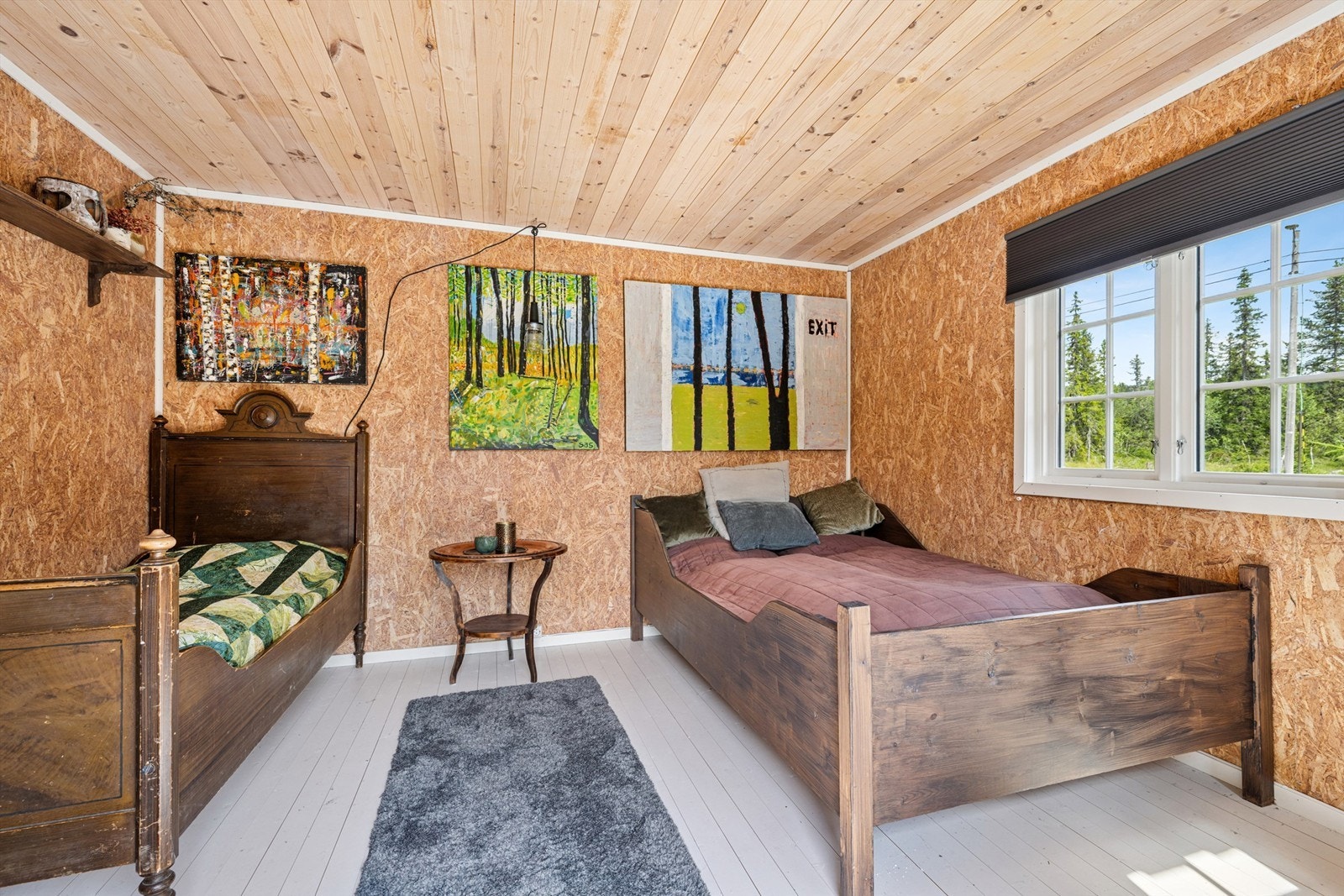 Anneks innredet med soverom Galleribilde