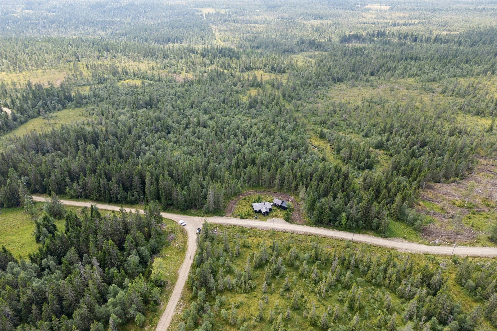 Dronefoto Galleribilde