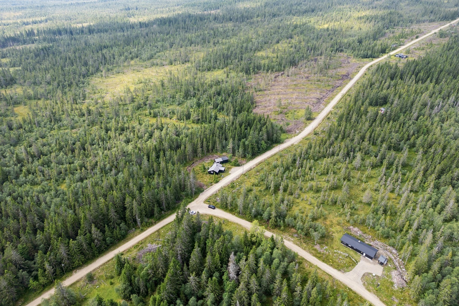 Dronefoto Galleribilde