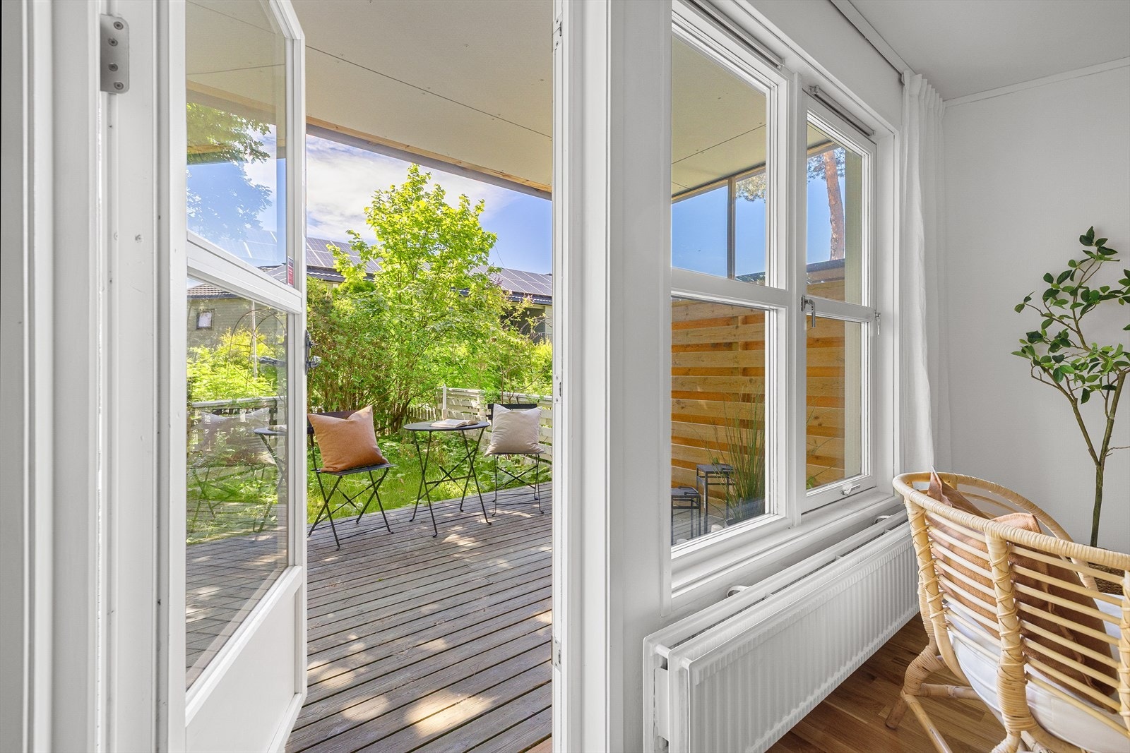 Balkongdør med lås Galleribilde