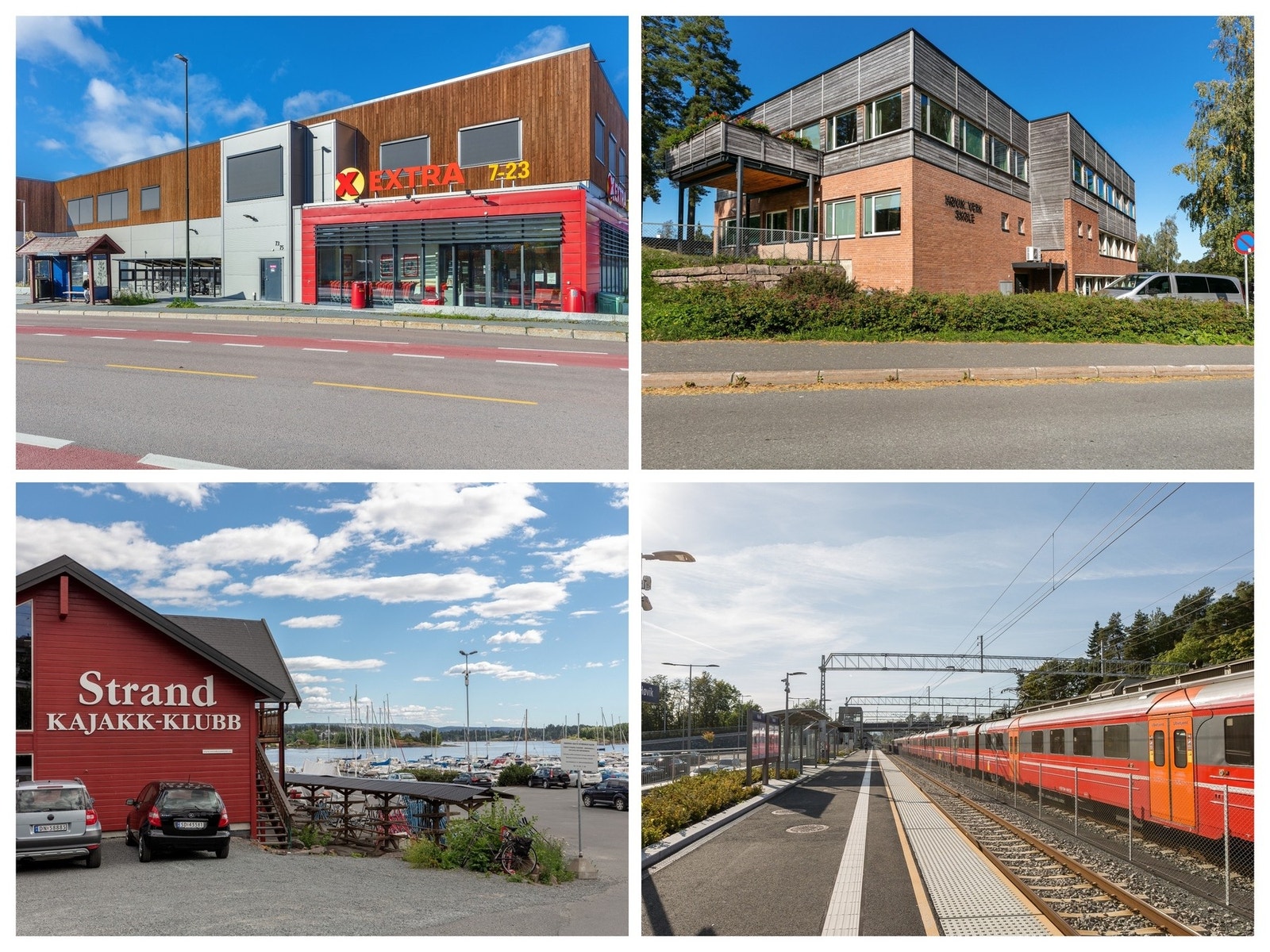 Et attraktivt nærmiljø med skole, servicetilbud, kollektivtransport og sjøliv like i nærheten. Galleribilde