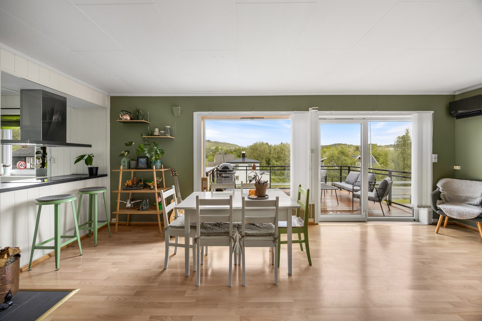 Boligen har alle bofunksjoner på ett plan! Galleribilde