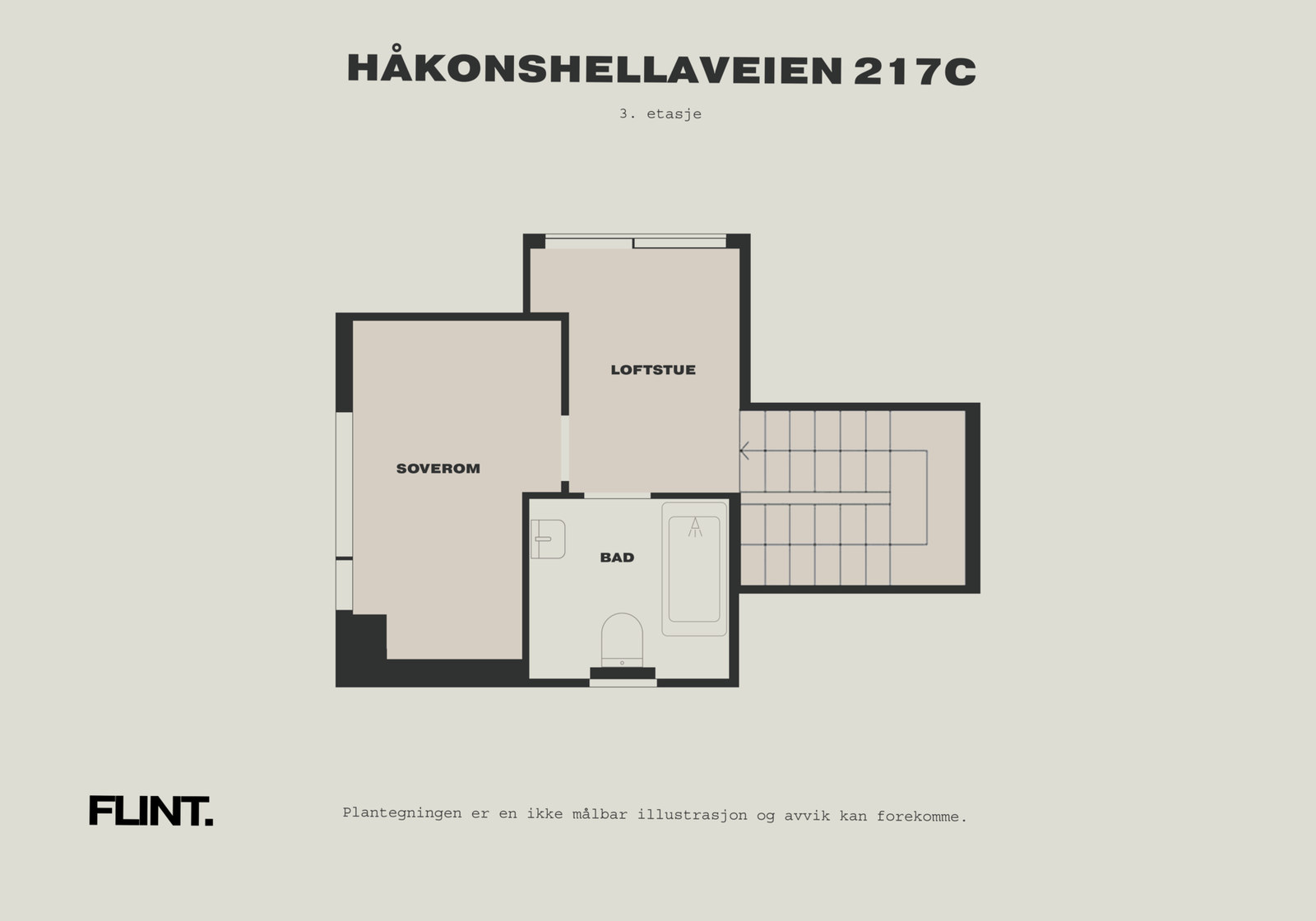 Plantegning 3.etasje Galleribilde