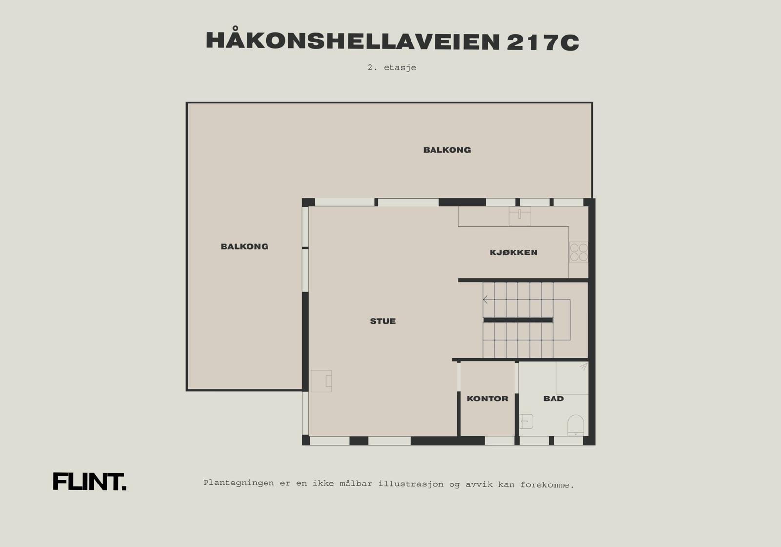 Plantegning 2.etasje Galleribilde